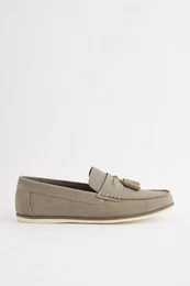 Loafer mit Prgung und Quaste Loafer (1-tlg)