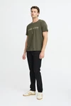 BLEND Hose 'Rodney' Dunkelgrün/Khaki