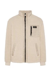 Fleecejacke mit verstellbarem Saum