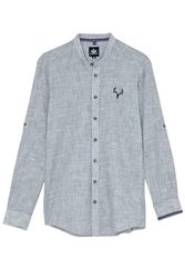 Spieth & Wensky Trachtenhemd ELDAR blau/grün