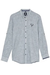 Spieth & Wensky Trachtenhemd ELDAR blau/grün