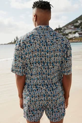 Next Kurzarmhemd mit Print Keith Haring Blau/Mischfarben