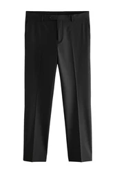 Next Anzughose Tailored Fit Motionflex Schwarz/Grau/Beige