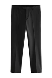 Next Anzughose Tailored Fit Motionflex Schwarz/Grau/Beige