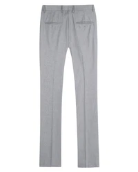 Allthemen Anzug 2 Teilig Slim Fit Herrenanzug Modern Business Grau/Hellgrau