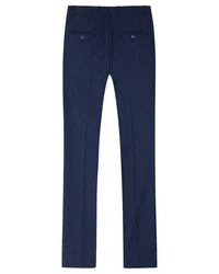 Allthemen Anzug 2 Teilig Slim Fit Herrenanzug Modern Business Dunkelblau/Blau