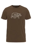 FORSBERG T-Shirt Finnson Braun/Khaki/Dunkelgrün