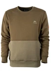 FORSBERG Sweatshirt Alvarson Khaki/Braun/Dunkelgrün/Beige
