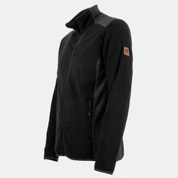 FORSBERG Fleecejacke Brodir III Schwarz/Dunkelgrau/Grau