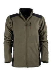 FORSBERG Fleecejacke Brodir III Dunkelgrün/Khaki/Braun