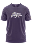 FORSBERG T-Shirt Espenson Fliederfarben/Lila/Dunkelblau/Braun