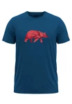 FORSBERG T-Shirt Espenson Rot/Dunkelblau/Blau/Braun/Hellblau