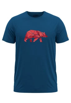 FORSBERG T-Shirt Espenson Rot/Dunkelblau/Blau/Braun/Hellblau