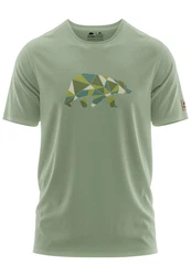 FORSBERG T-Shirt Espenson Grün/Dunkelgrün/Grau