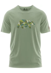 FORSBERG T-Shirt Espenson Grün/Dunkelgrün/Grau