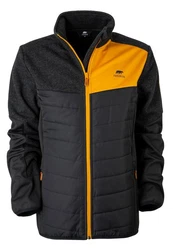 FORSBERG Fleecejacke Aeresmann Dunkelgrau/Orange/Hellgrau/Schwarz/Grau