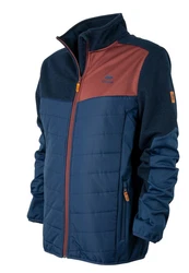 FORSBERG Fleecejacke Aeresmann Dunkelblau/Hellblau/Blau