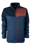 FORSBERG Fleecejacke Aeresmann Dunkelblau/Hellblau/Blau