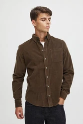 Casual Friday Langarmhemd CFAnton 5897 braun/kastanienbraun