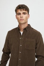 Casual Friday Langarmhemd CFAnton 5897 braun/kastanienbraun
