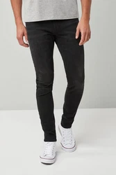 Next Skinny Fit Motion Flex Jeans Dunkelgrau/Schwarz/Grau
