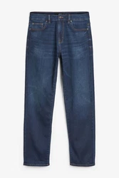Next Straight-Jeans Motion Flex Straight Fit Dunkelblau/Blau/Hellblau