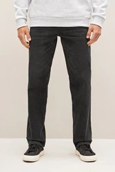 Next Straight-Jeans Straight Fit Essential Jeans Dunkelgrau/Grau/Hellgrau/Schwarz