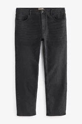 Next Straight-Jeans Straight Fit Essential Jeans Dunkelgrau/Grau/Hellgrau/Schwarz