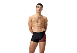 Speedo Badehose Medley Logo Aquashort Rot/Dunkelrot