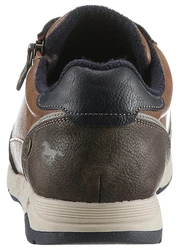 Mustang Shoes Sneaker mit Reißverschluss Braun/Khaki/Dunkelbraun/Beige/Grau/Dunkelgrün