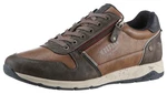 Mustang Shoes Sneaker mit Reißverschluss Braun/Khaki/Dunkelbraun/Beige/Grau/Dunkelgrün