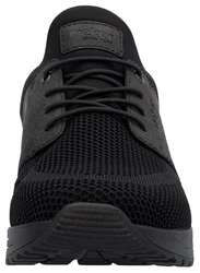 Rieker Slip-On Sneaker Schlupfschuh Schwarz/Dunkelgrau/Grau