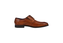bugatti Schnürschuh Savio Evo Braun/Orange/Beige