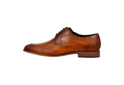 bugatti Herren Derbys Schnürschuh Braun/Beige/Hellblau