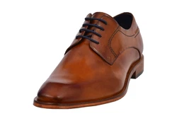 bugatti Herren Derbys Schnürschuh Braun/Beige/Hellblau