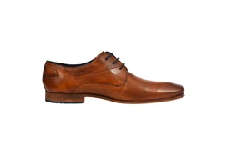bugatti Schnürschuh Hellblau/Beige/Braun