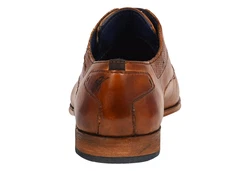 bugatti Schnürschuh Hellblau/Beige/Braun