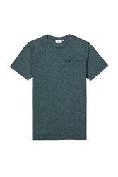 GARCIA T-Shirt Dunkelgrün/Türkis/Grün/Hellblau/Blau