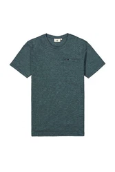 GARCIA T-Shirt Dunkelgrün/Türkis/Grün/Hellblau/Blau