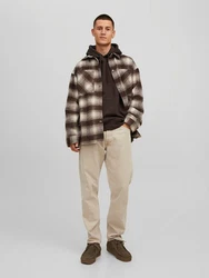 Jack & Jones Sweatshirt dunkelbraun