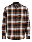 Jack & Jones Karohemd JJECLASSIC AUTUMN CHECK SHIRT LS SN Rot/Orange