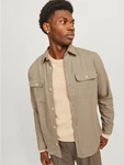 Jack & Jones Langarmhemd JJEDARREN greige