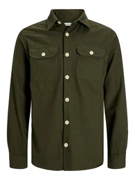 Langarmhemd JJEDARREN OVERSHIRT LS NOOS