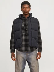 Jack & Jones Weste Bradley Schwarz/Dunkelblau/Blau