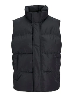 Jack & Jones Weste Bradley Schwarz/Dunkelblau/Blau Jack & Jones Weste Bradley Schwarz/Dunkelblau/Blau
