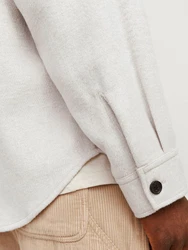 Jack & Jones Langarmshirt Hemd ecru