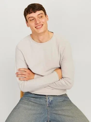 Jack & Jones Rundhalspullover JJECooper Knit Crew Neck 