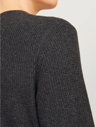 Jack & Jones Rundhalspullover JJECooper Knit Crew Neck Dunkelgrau/Grau