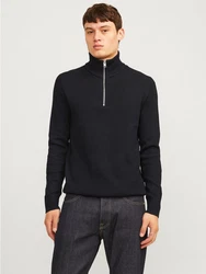 Jack & Jones Strickpullover JJEPERFECT nachtblau
