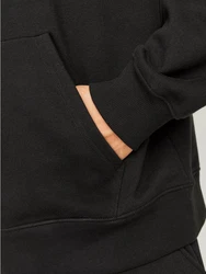 Jack & Jones Kapuzensweatshirt JJEURBAN EDGE SWEAT HOOD NOOS Schwarz/Dunkelgrau